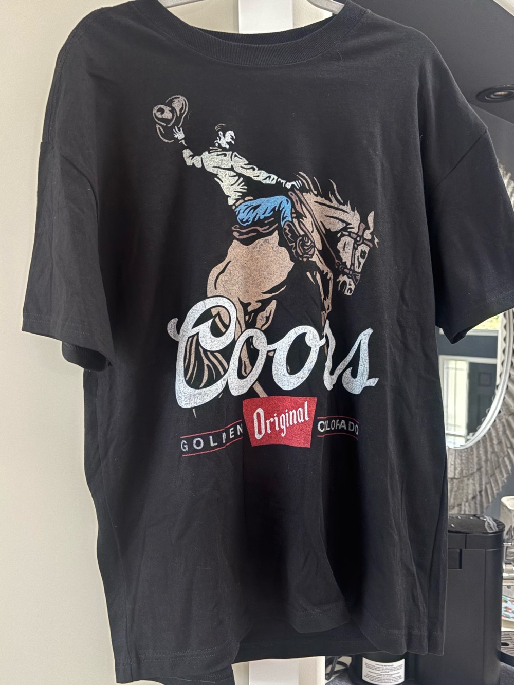 Coors Original Black Short Sleeve Graphic Tee